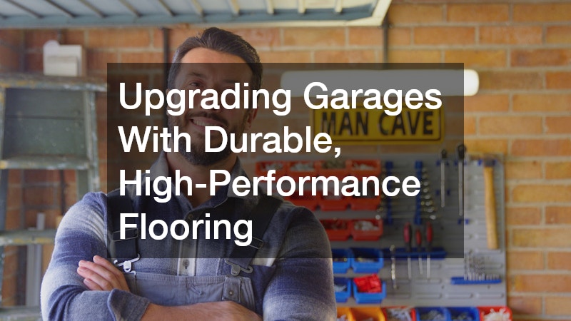 Upgrading Garages With Durable, High-Performance Flooring