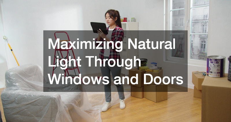 Maximizing Natural Light Through Windows and Doors