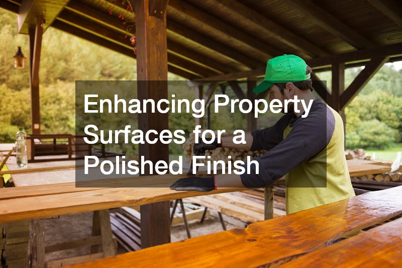 Enhancing Property Surfaces for a Polished Finish