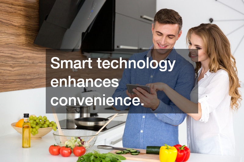 Smart technology enhances convenience.