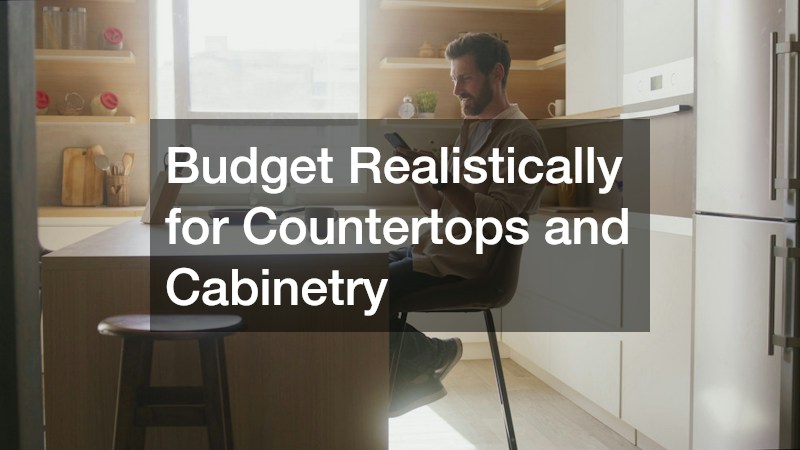 Budget Realistically for Countertops and Cabinetry