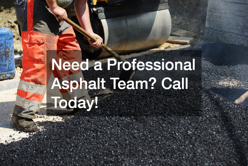 Need a Professional Asphalt Team? Call Today!