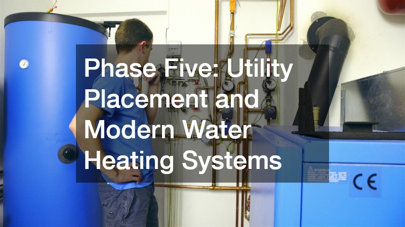 Phase Five: Utility Placement and Modern Water Heating Systems