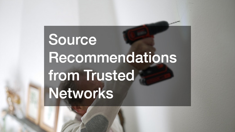Source Recommendations from Trusted Networks