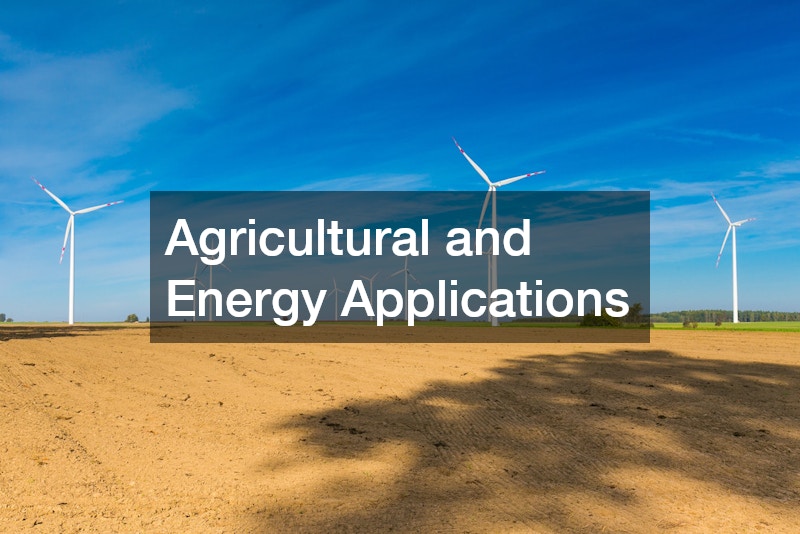 Agricultural and Energy Applications