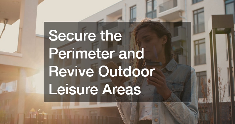 Secure the Perimeter and Revive Outdoor Leisure Areas