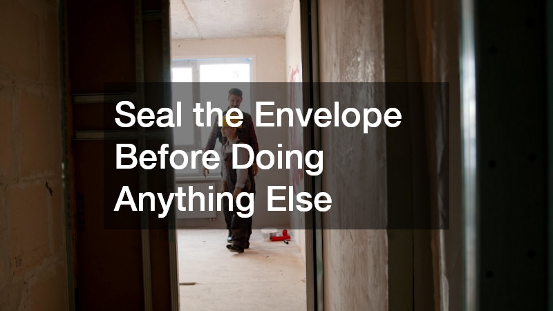 Seal the Envelope Before Doing Anything Else