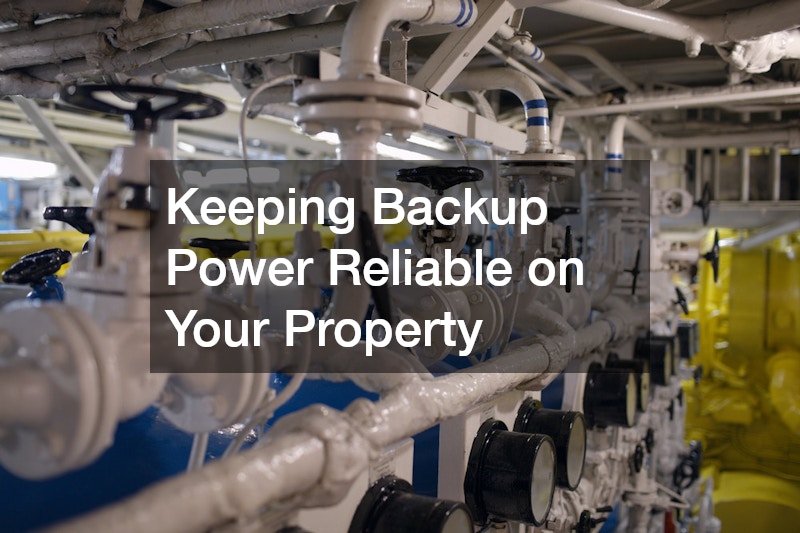 Keeping Backup Power Reliable on Your Property