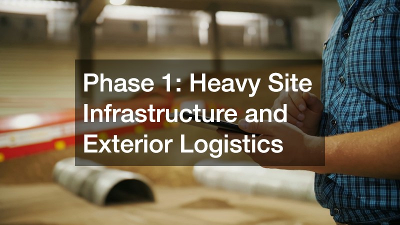 Phase 1: Heavy Site Infrastructure and Exterior Logistics