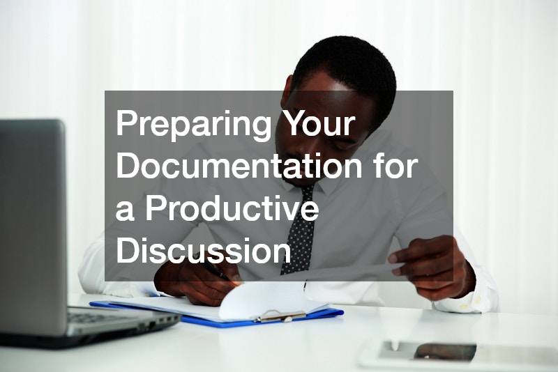 Preparing Your Documentation for a Productive Discussion