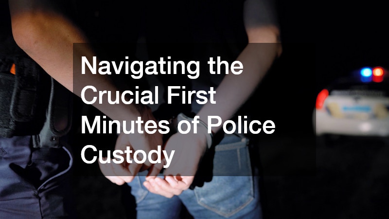 Navigating the Crucial First Minutes of Police Custody