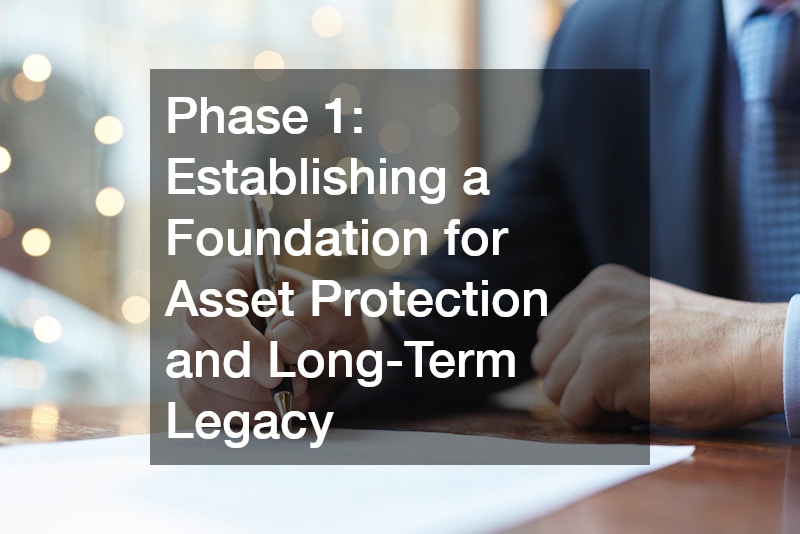 Phase 1: Establishing a Foundation for Asset Protection and Long-Term Legacy