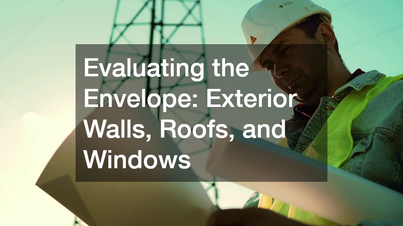 Evaluating the Envelope: Exterior Walls, Roofs, and Windows