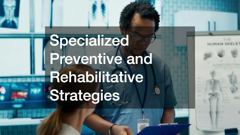 Specialized Preventive and Rehabilitative Strategies