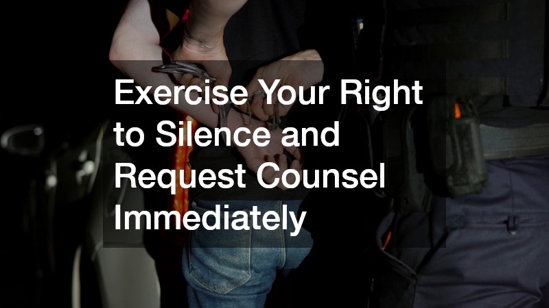 Exercise Your Right to Silence and Request Counsel Immediately
