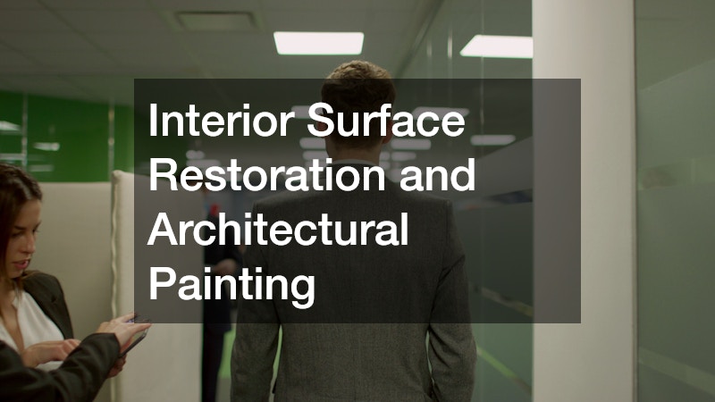 Interior Surface Restoration and Architectural Painting