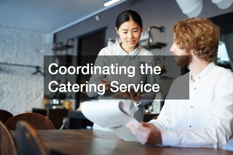 Coordinating the Catering Service