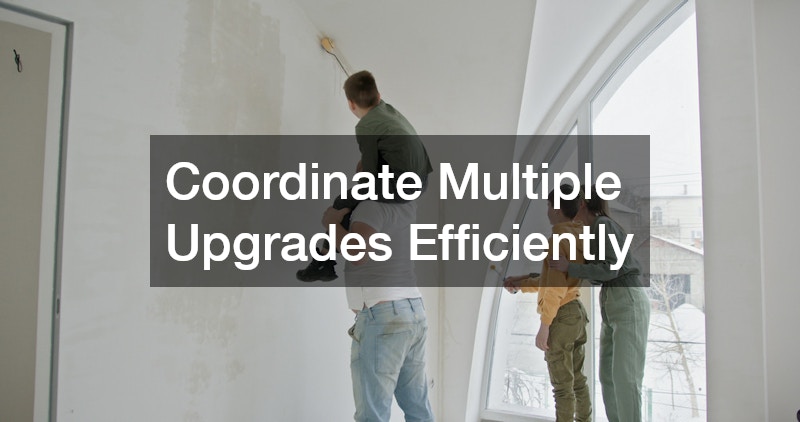 Coordinate Multiple Upgrades Efficiently