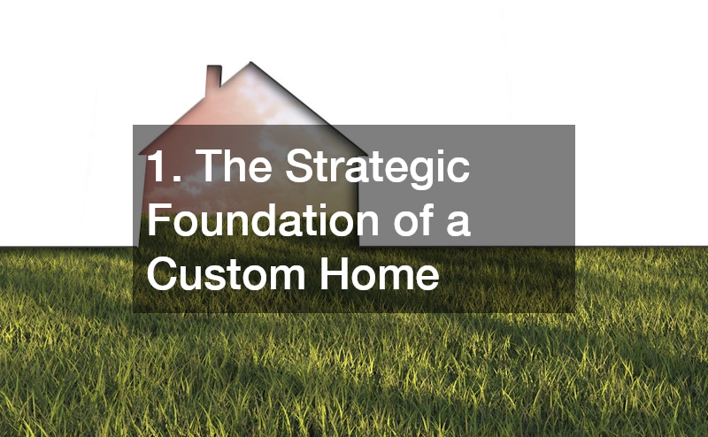 1. The Strategic Foundation of a Custom Home