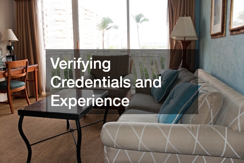Verifying Credentials and Experience