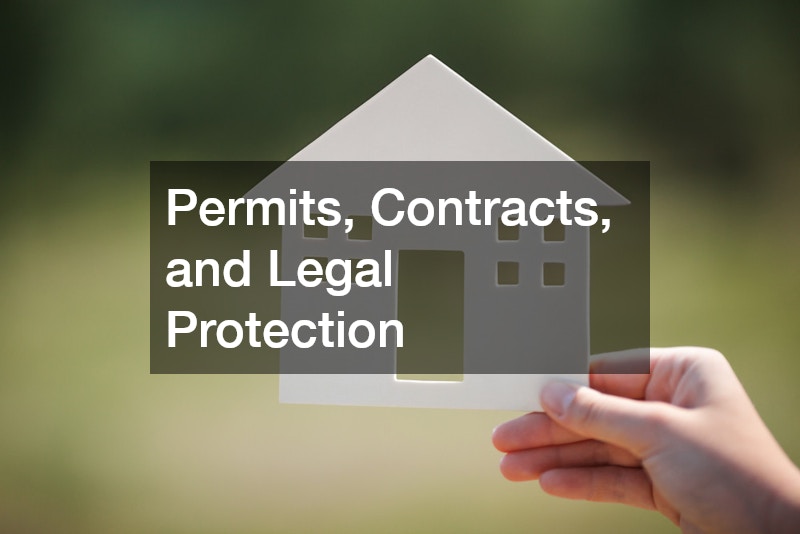 Permits, Contracts, and Legal Protection