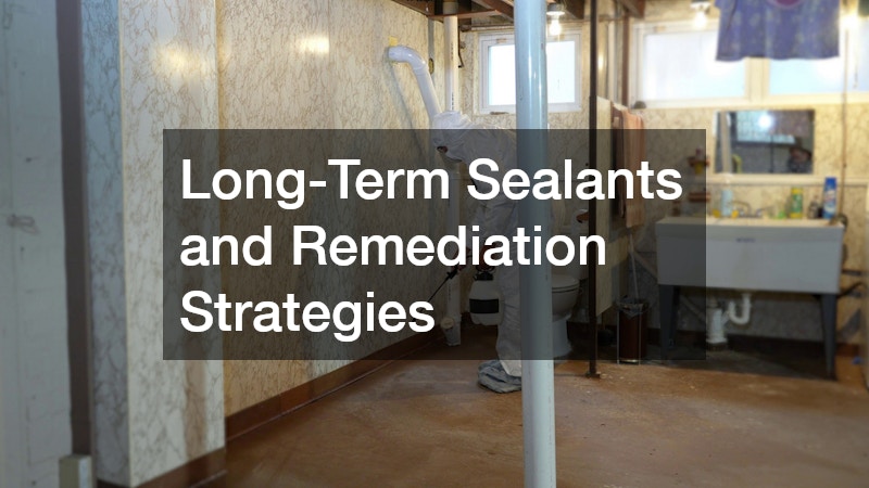 Long-Term Sealants and Remediation Strategies