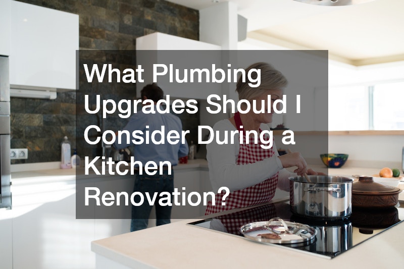What Plumbing Upgrades Should I Consider During a Kitchen Renovation?