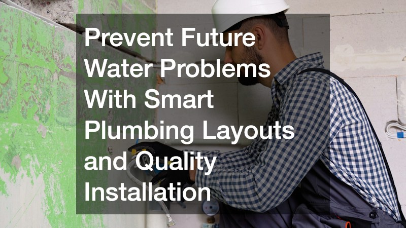 Prevent Future Water Problems With Smart Plumbing Layouts and Quality Installation