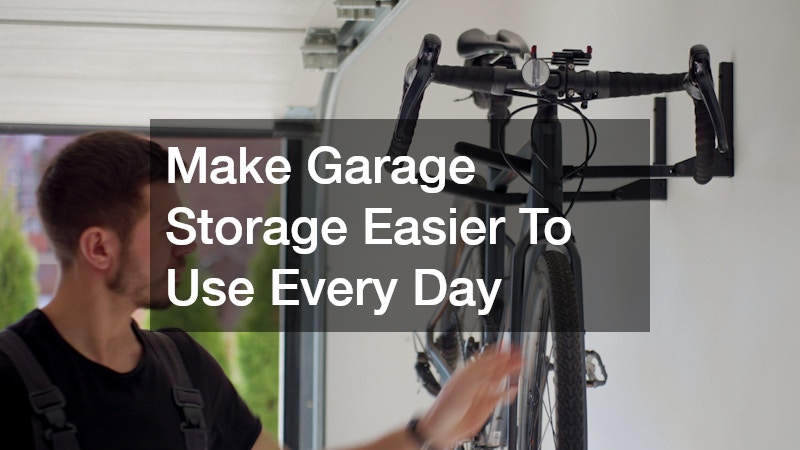Make Garage Storage Easier To Use Every Day