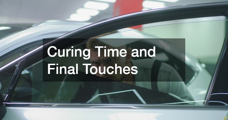 Curing Time and Final Touches