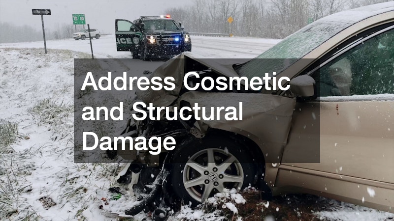 Address Cosmetic and Structural Damage