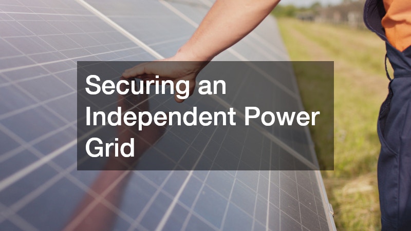 Securing an Independent Power Grid