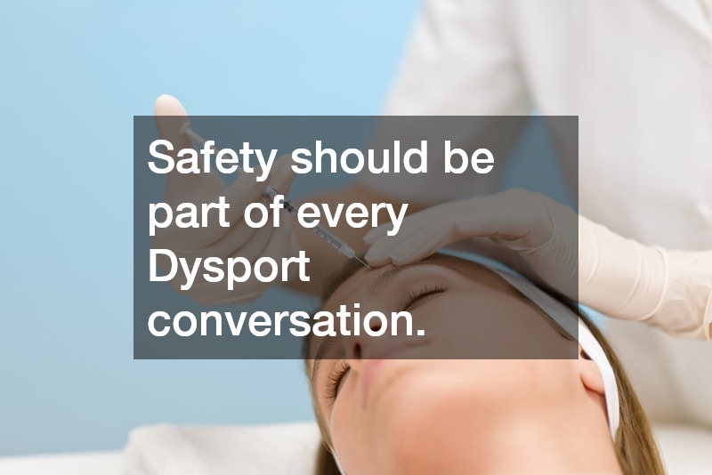 Safety should be part of every Dysport conversation. 