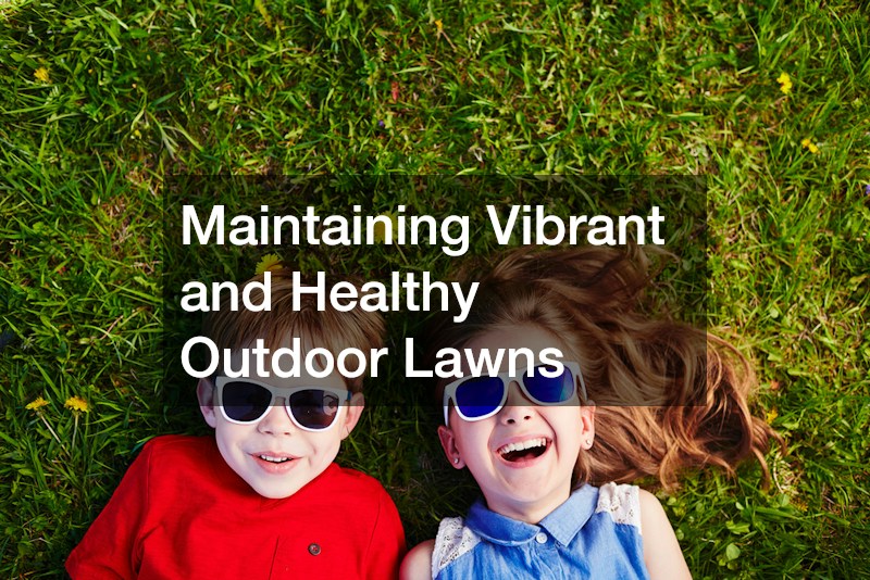 Maintaining Vibrant and Healthy Outdoor Lawns