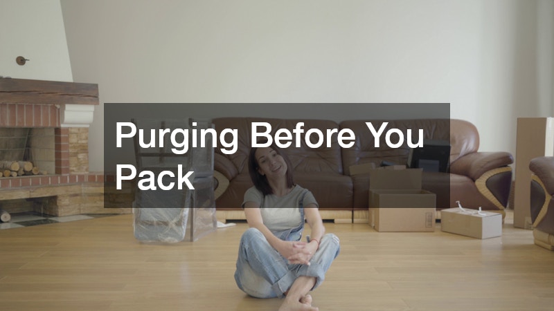 Purging Before You Pack
