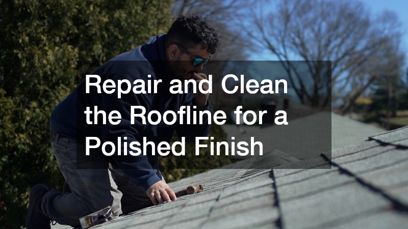 Repair and Clean the Roofline for a Polished Finish