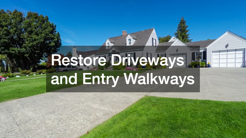 Restore Driveways and Entry Walkways