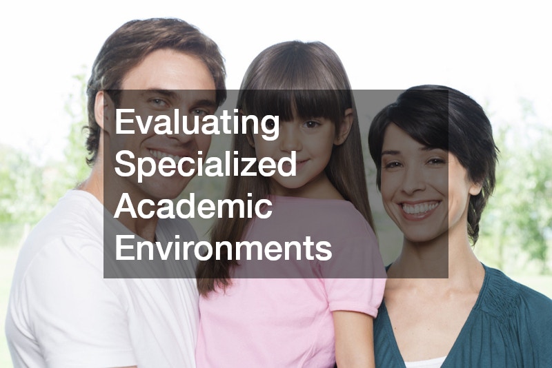 Evaluating Specialized Academic Environments