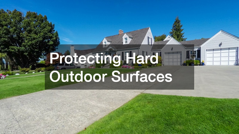 Protecting Hard Outdoor Surfaces