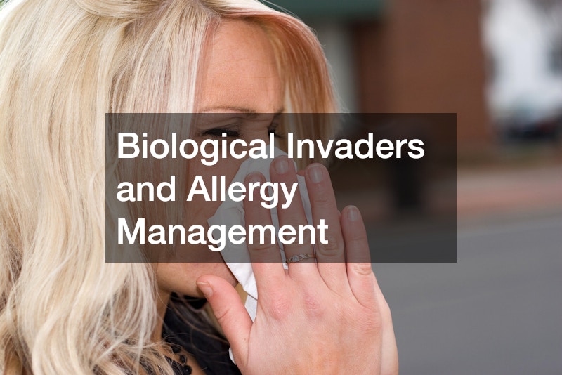 Biological Invaders and Allergy Management