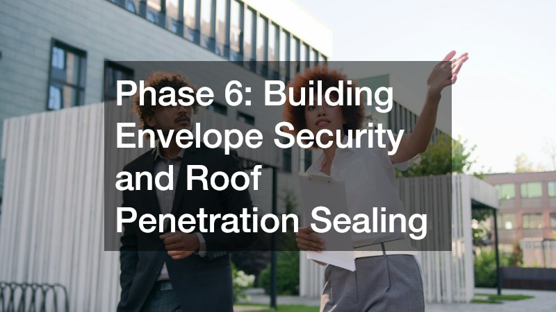 Phase 6: Building Envelope Security and Roof Penetration Sealing