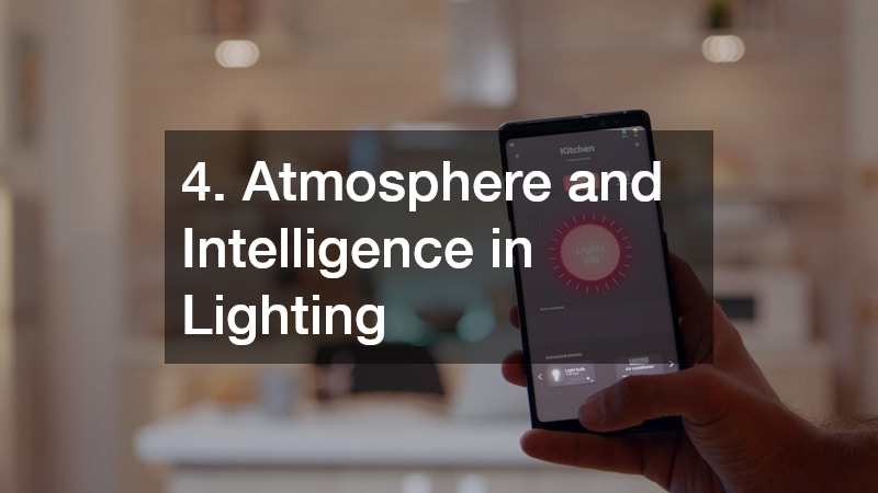 4. Atmosphere and Intelligence in Lighting