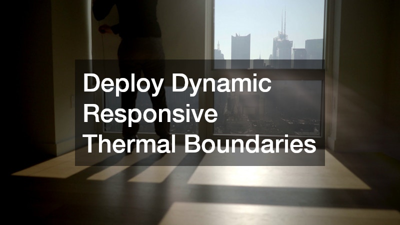 Deploy Dynamic Responsive Thermal Boundaries