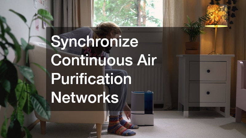 Synchronize Continuous Air Purification Networks