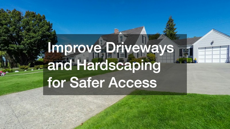 Improve Driveways and Hardscaping for Safer Access
