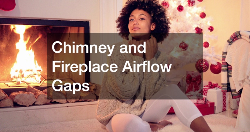 Chimney and Fireplace Airflow Gaps