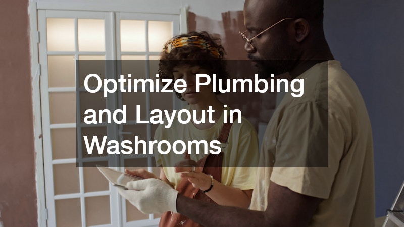 Optimize Plumbing and Layout in Washrooms