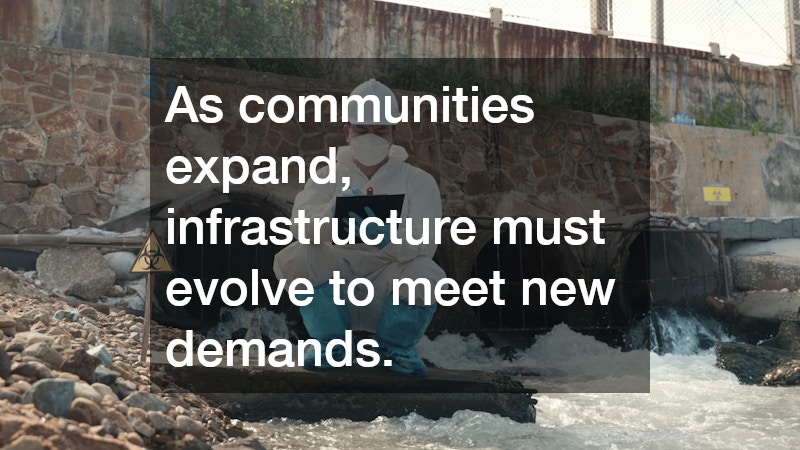As communities expand, infrastructure must evolve to meet new demands.