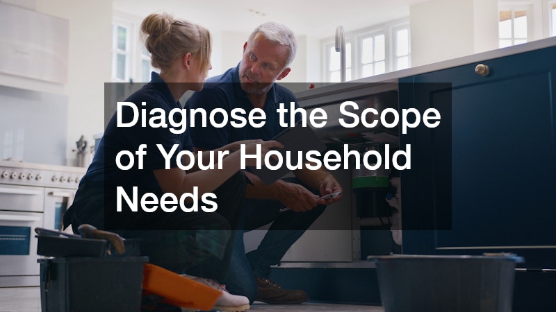 Diagnose the Scope of Your Household Needs
