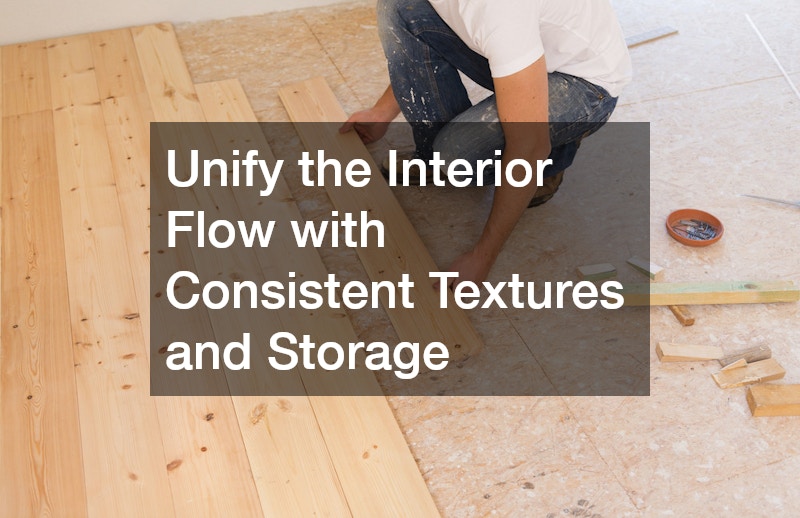 Unify the Interior Flow with Consistent Textures and Storage